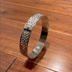 Silver Coach Bangle
